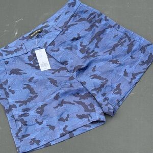 Banana Republic Blue Camouflage Shorts sz 8